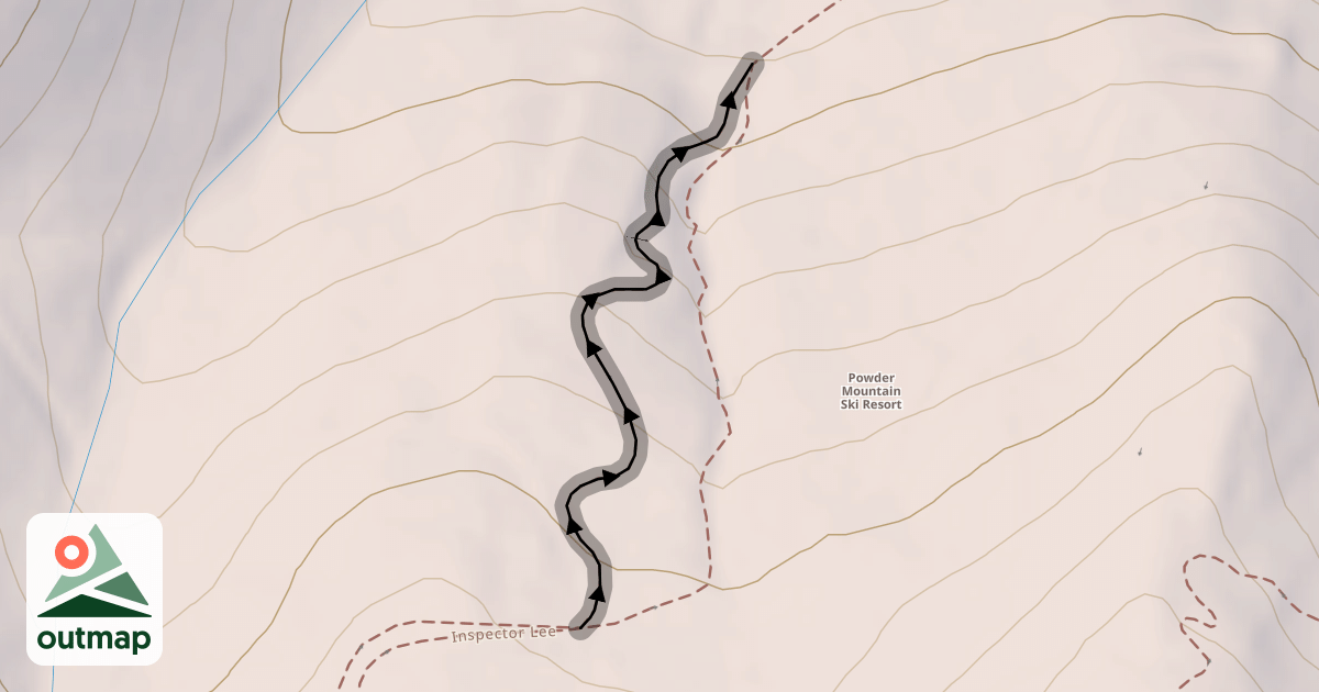Map of Gully Go-Around