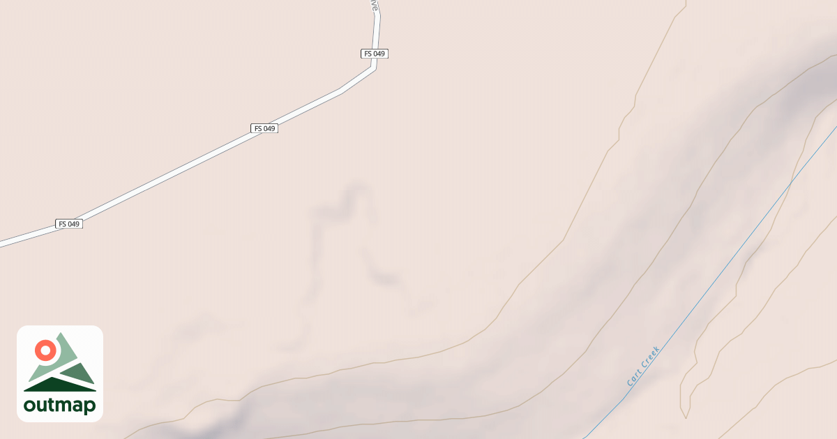 Map of GREENS DRAW DISPERSED A