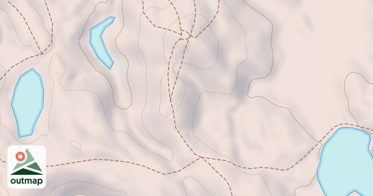Map of Ortonville Rec. Area Snowmobile Trail;ortonville Rec. Area Equestrian Trail