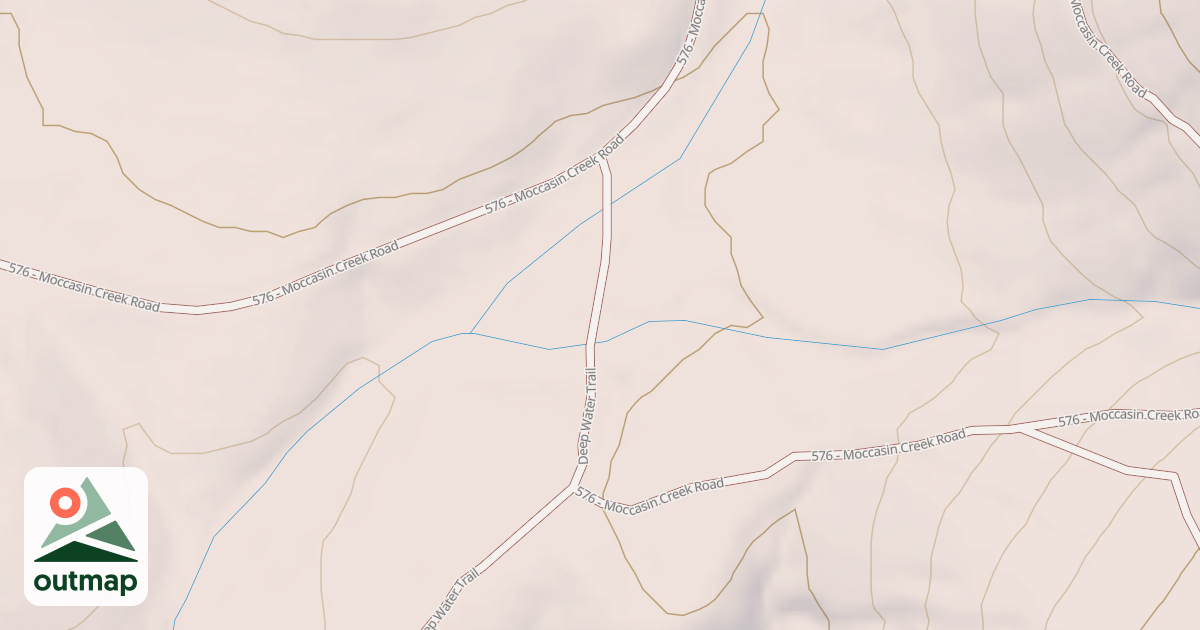 Map of DEEP WATER TRAIL