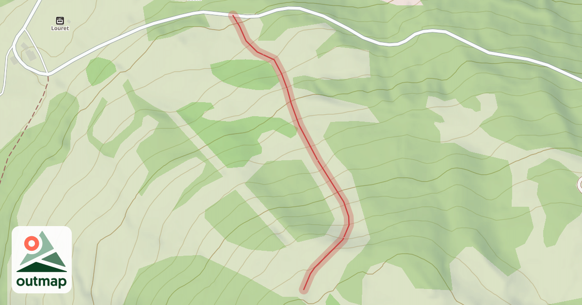Map of Le Chamois