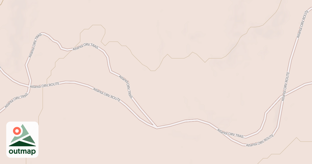 Map of Atlanta Trail