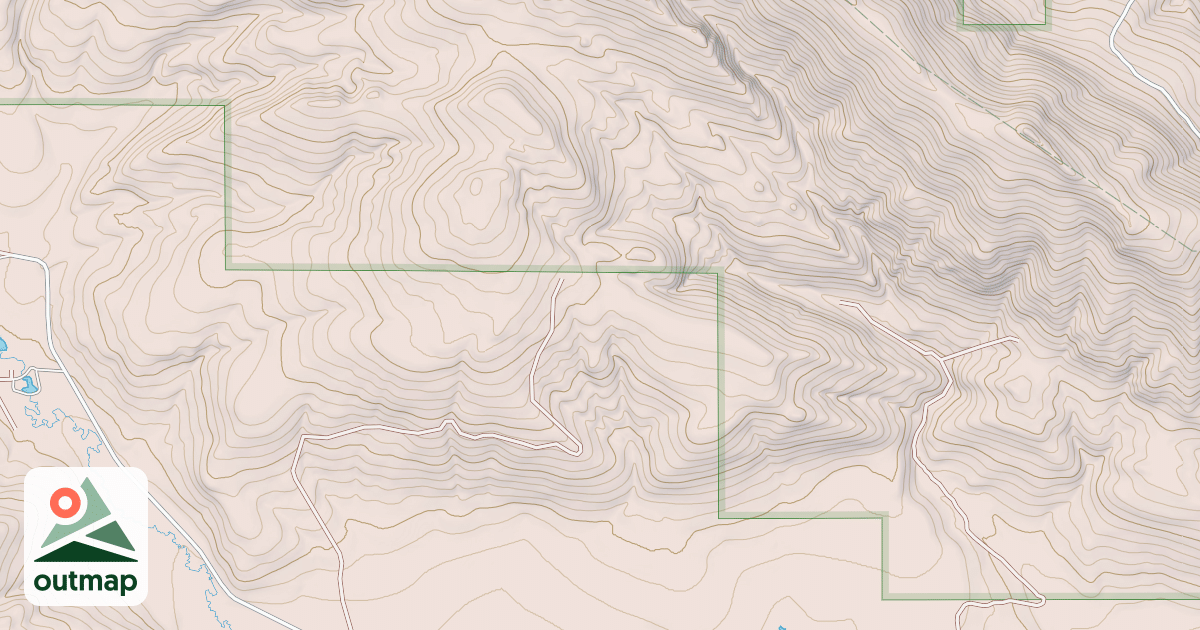 Map of Stevens Gulch Jeep