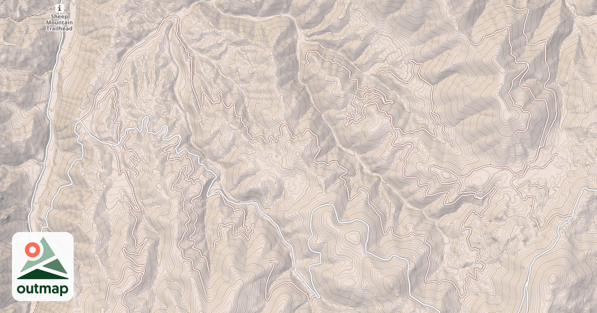 Map of DEADMAN CREEK