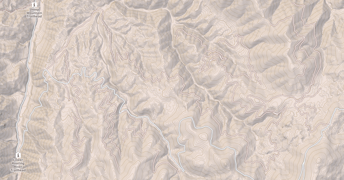 Map preview of DEADMAN CREEK