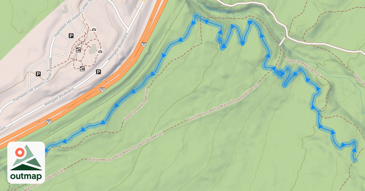 Map of Beam Me Up Scotty