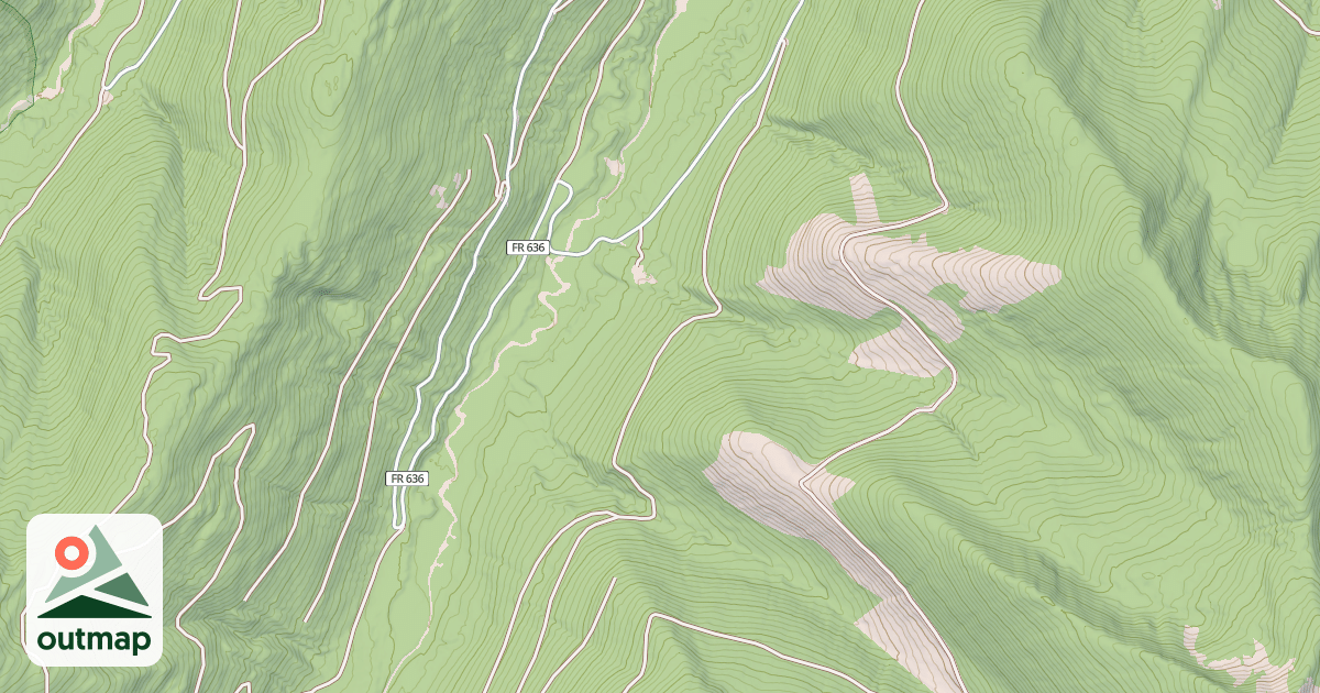 Map of SEARCH CREEK