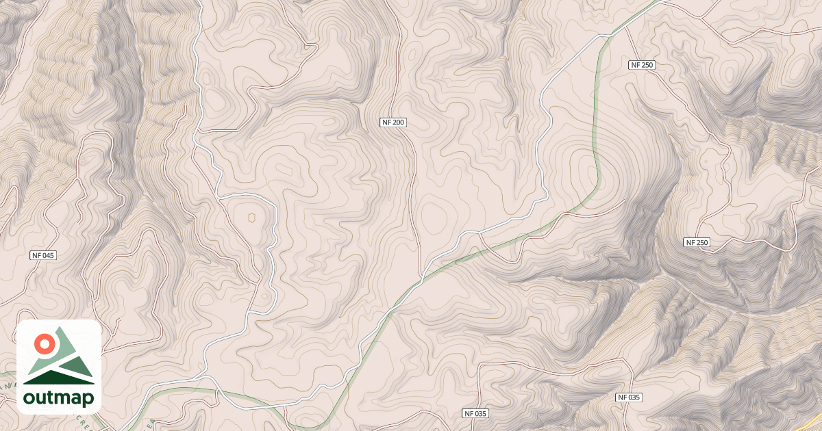 Map of Jaynes Ridge Snowmobile