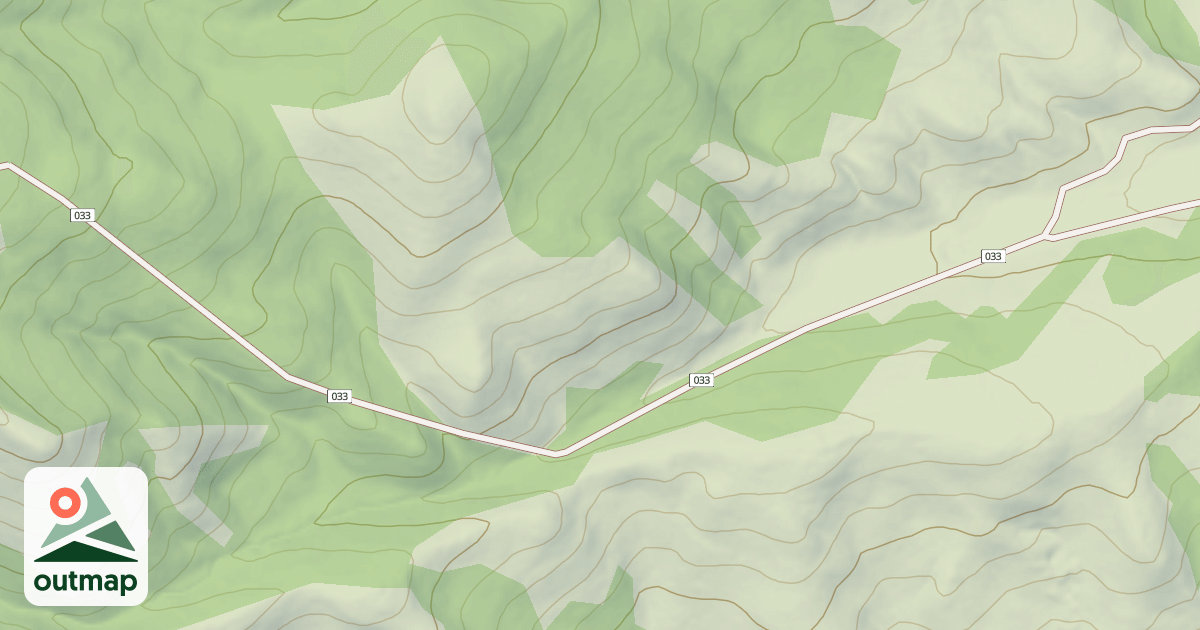 Map of Elk Valley Divide