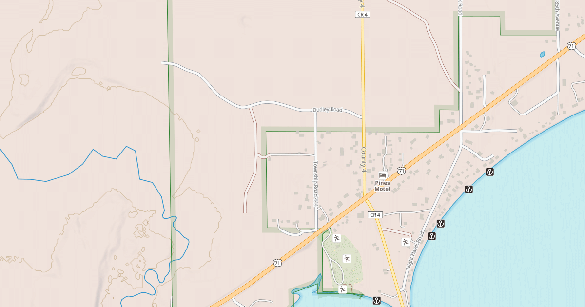 Map preview of Schoolcraft Trail