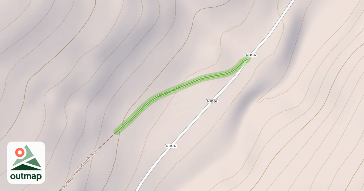 Map of Mt Elmo Road