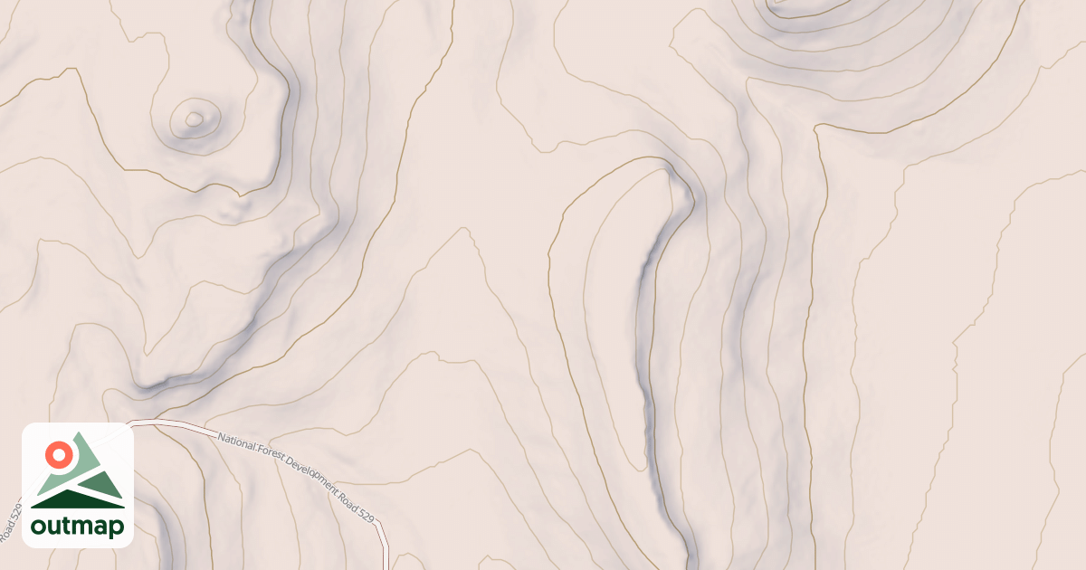 Map of QUINN POND SPUR E