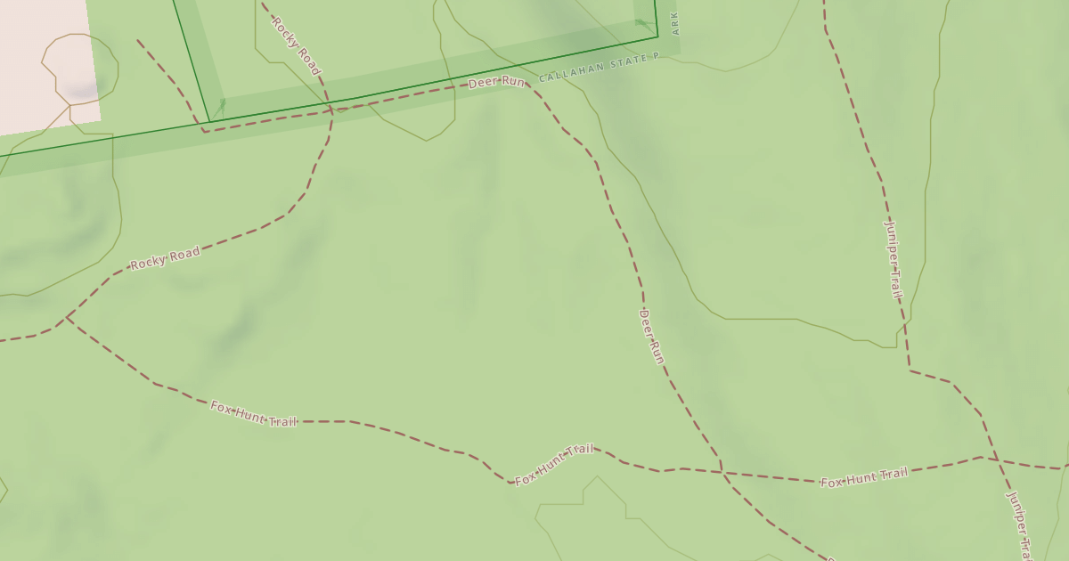 Map preview of Deer Run Trail