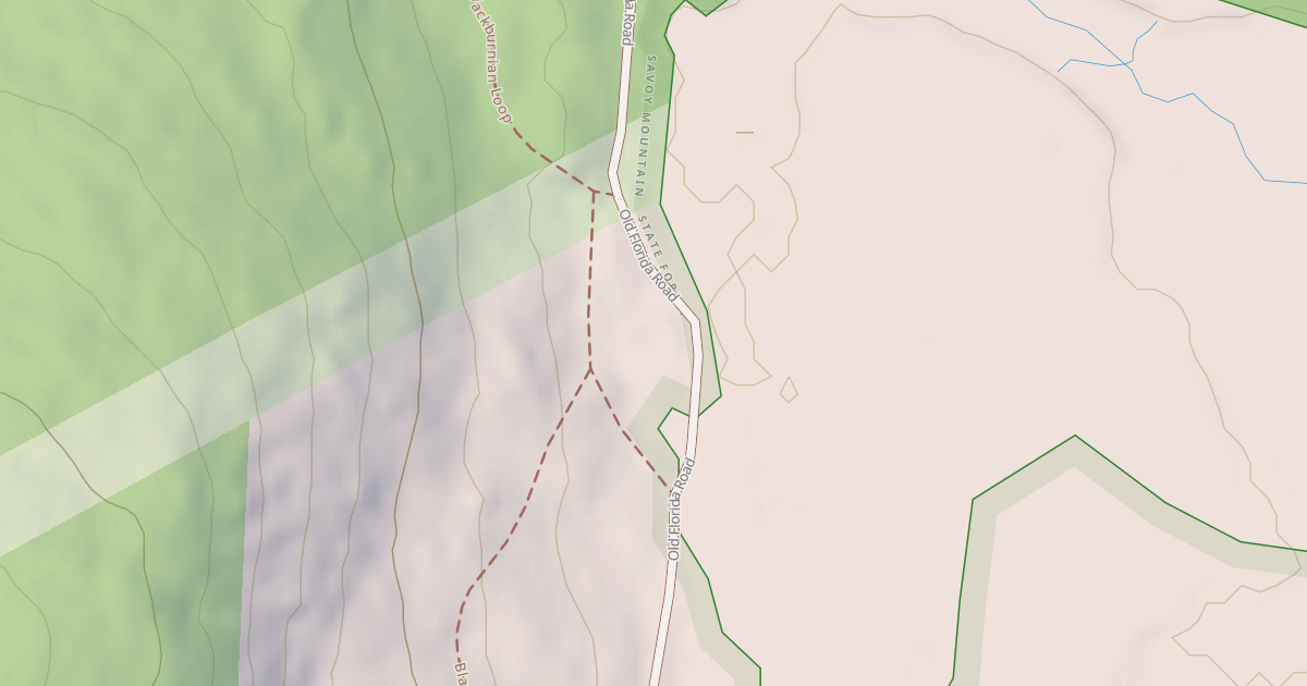 Map preview of Old Florida Road