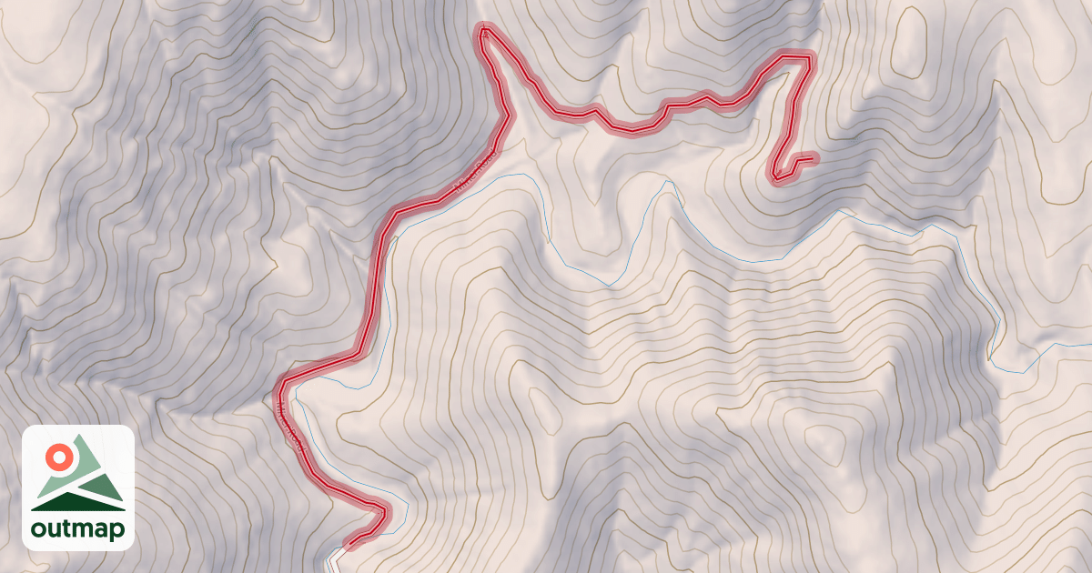 Map of Miner Road