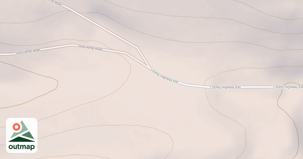 Map of DISPERSED 830-018