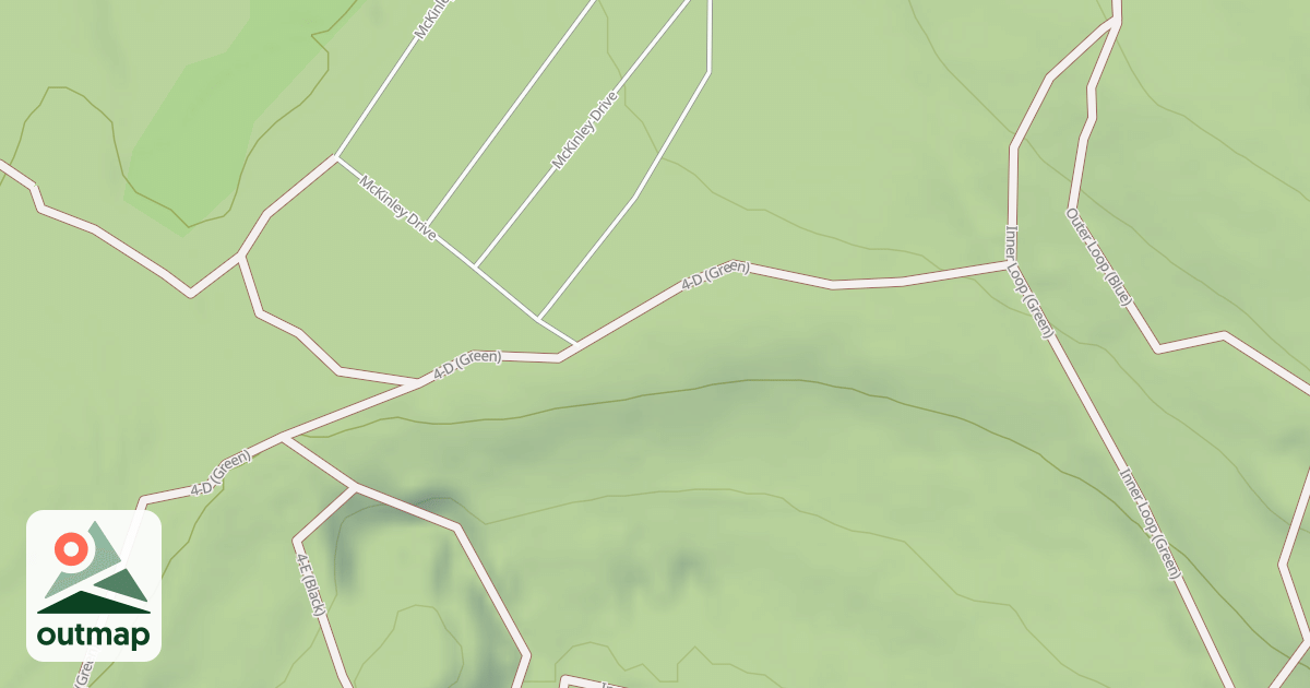 Map of Rock Run ATV Trails