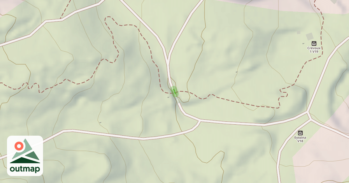 Map of Les Clapiers