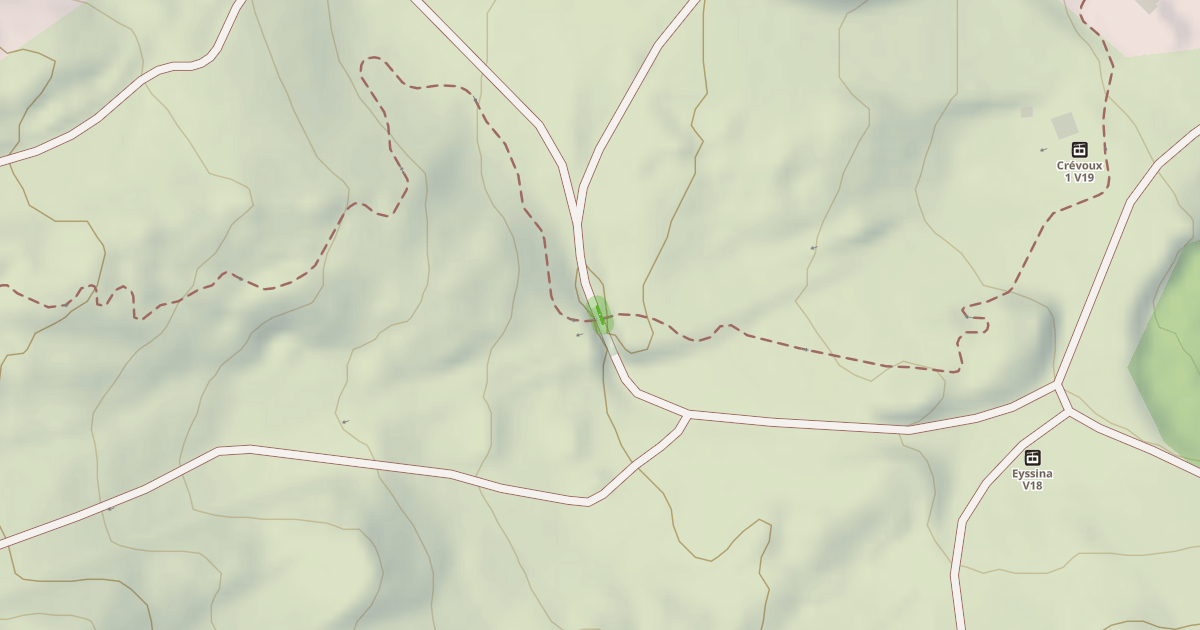 Map preview of Les Clapiers