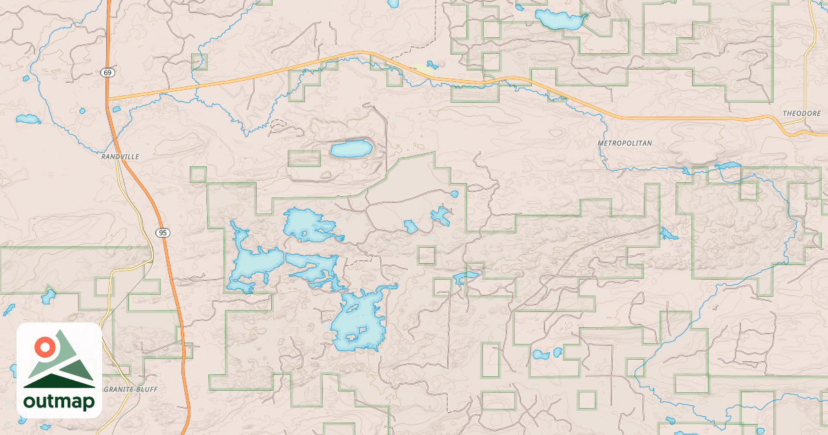 Map of Up5