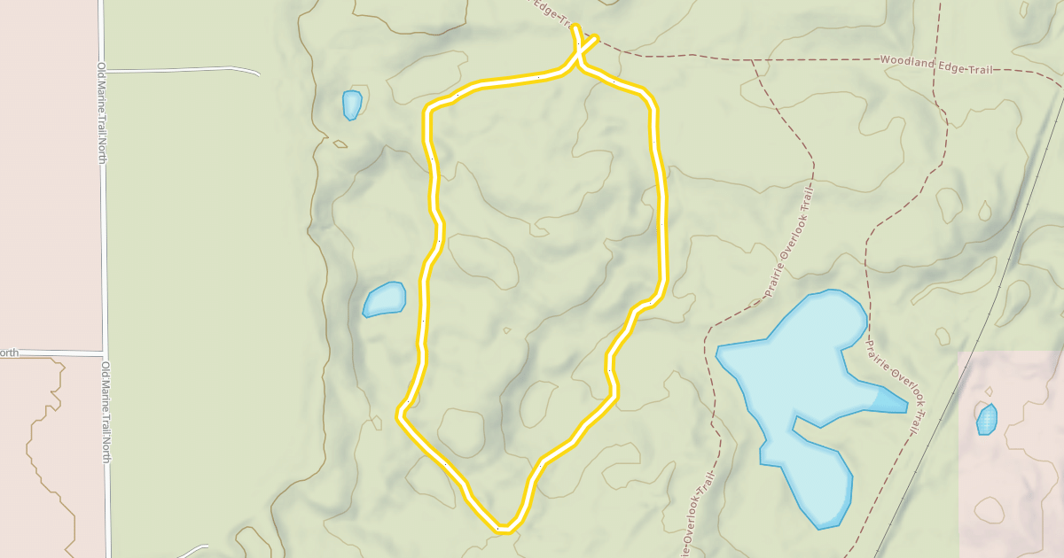 Map preview of Rolling Hills Savanna Trail
