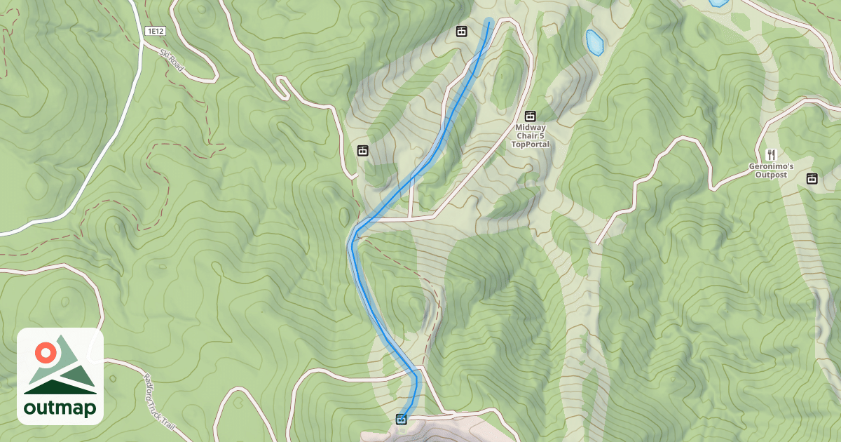 Map of Park Run
