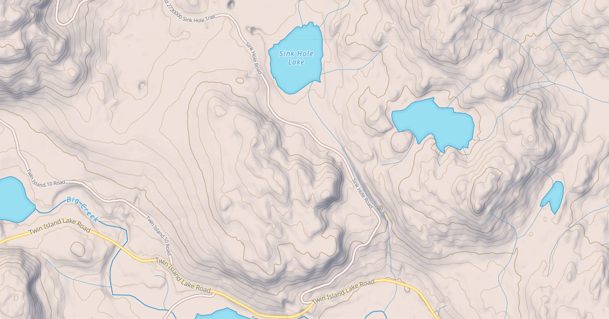 Map preview of SINK HOLE