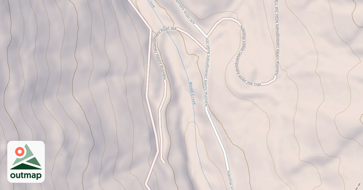 Map of ROCK BLUFF