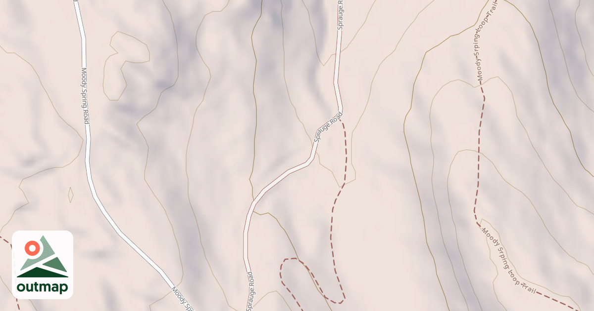 Map of Sprague Road