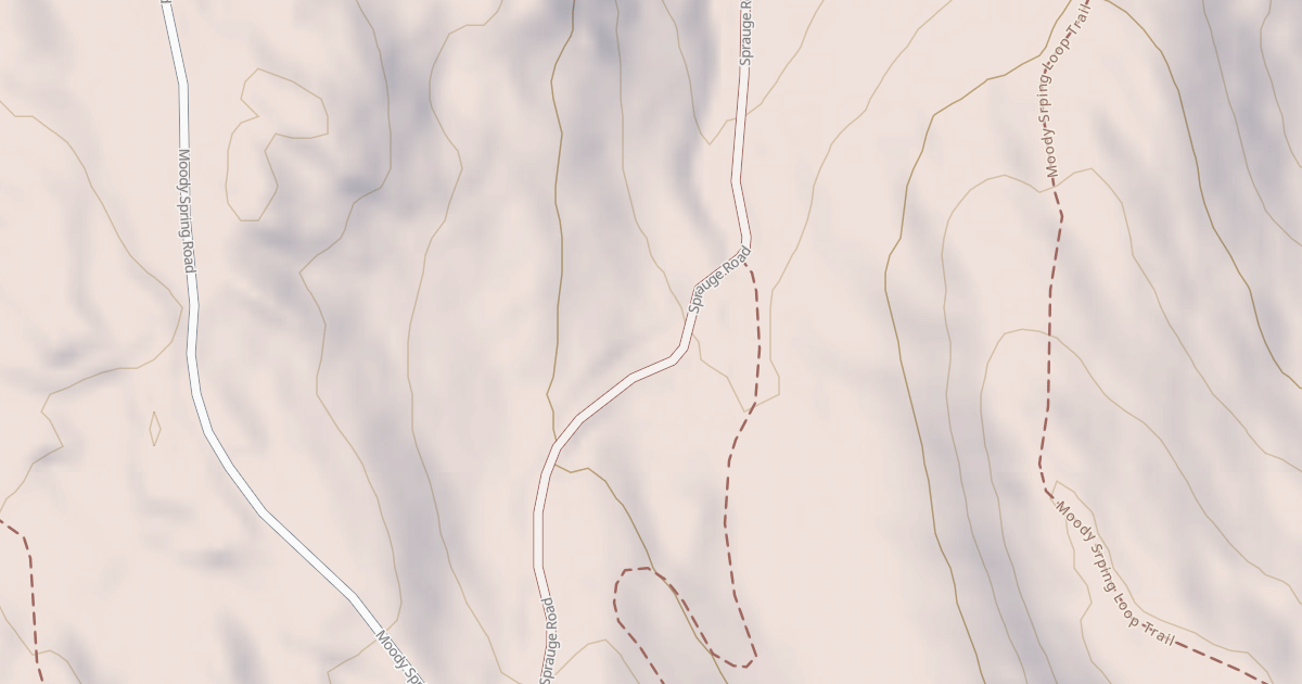 Map preview of Sprague Road