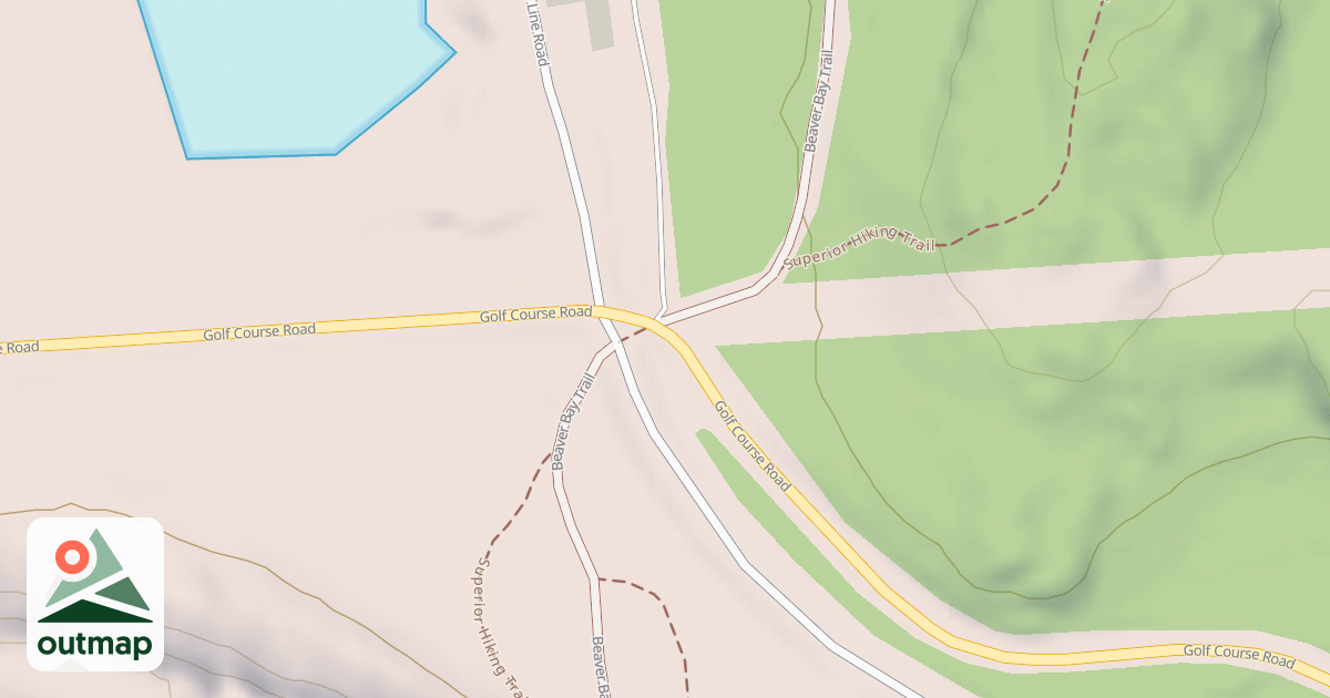 Map of Red Dot Trail