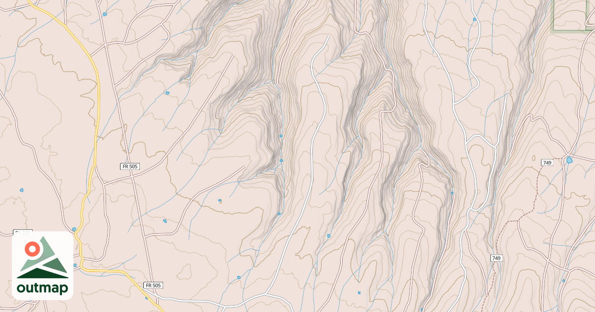 Map of WOLF DEN A2