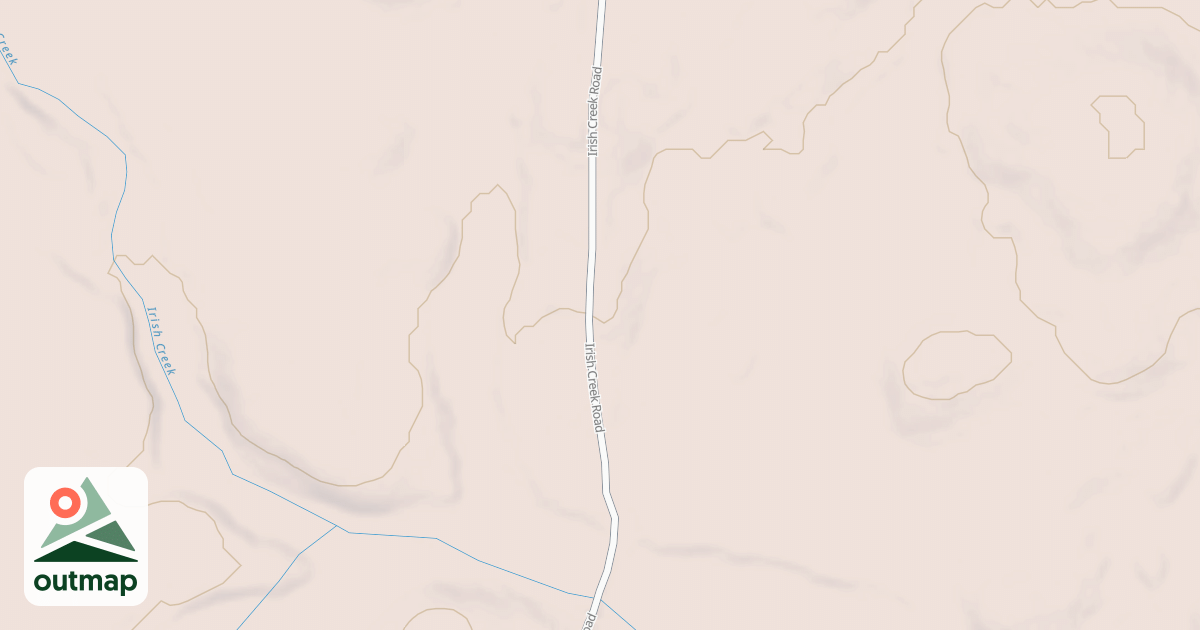 Map of Hovland Woods Trail