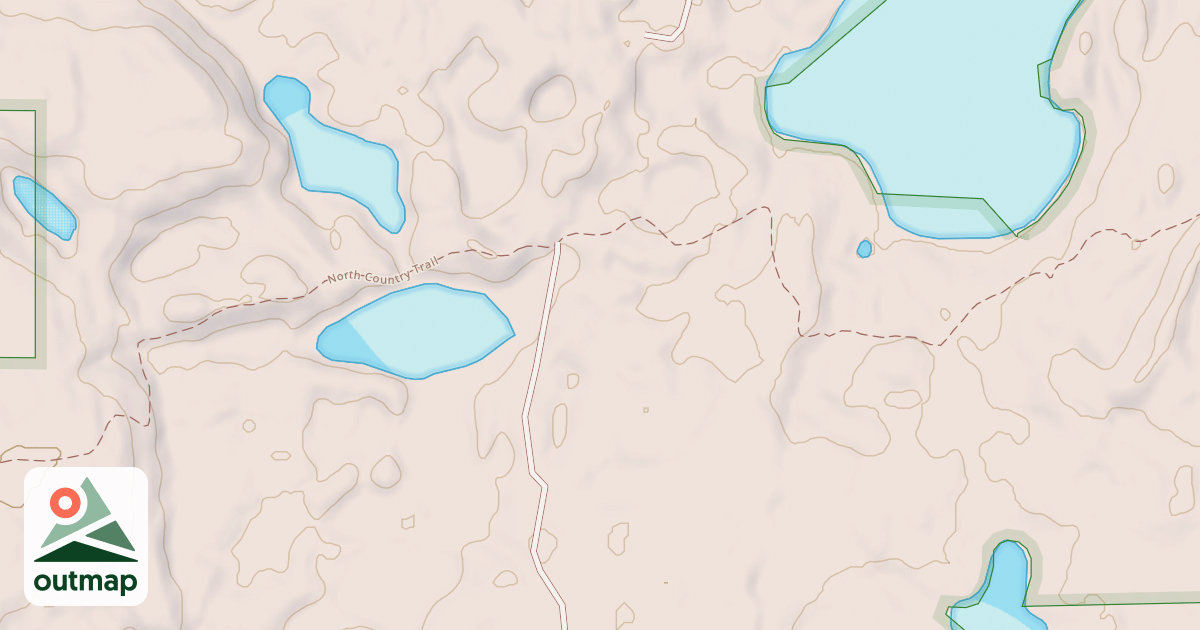 Map of BLUE BILL LAKE ROAD SPUR C