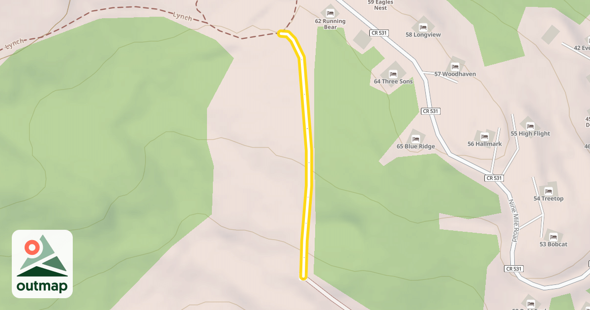 Map of Lynch