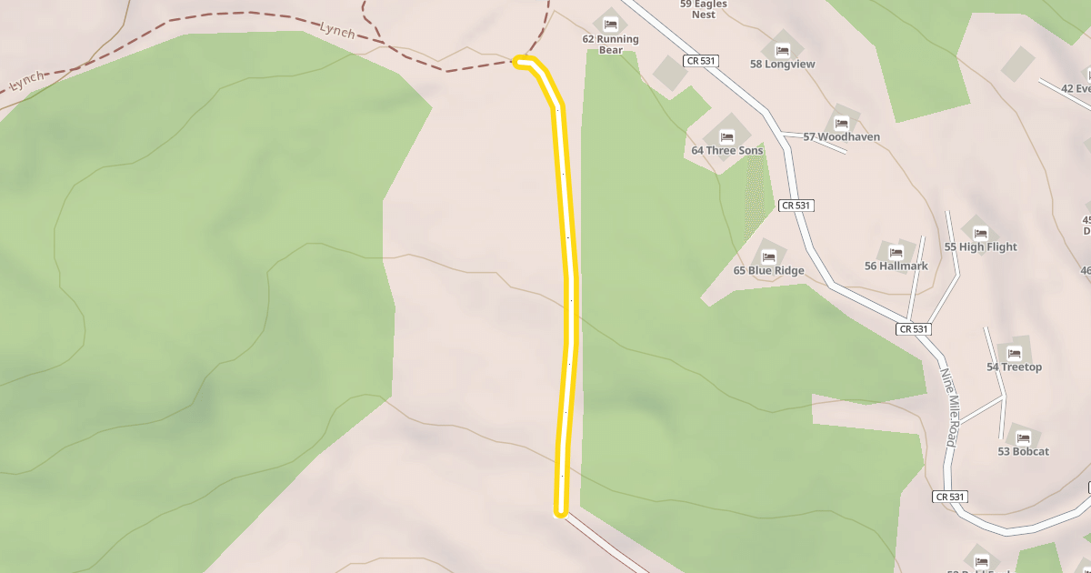 Map preview of Lynch