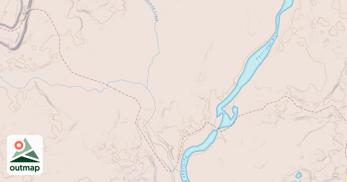 Map of East Range OHV Trail