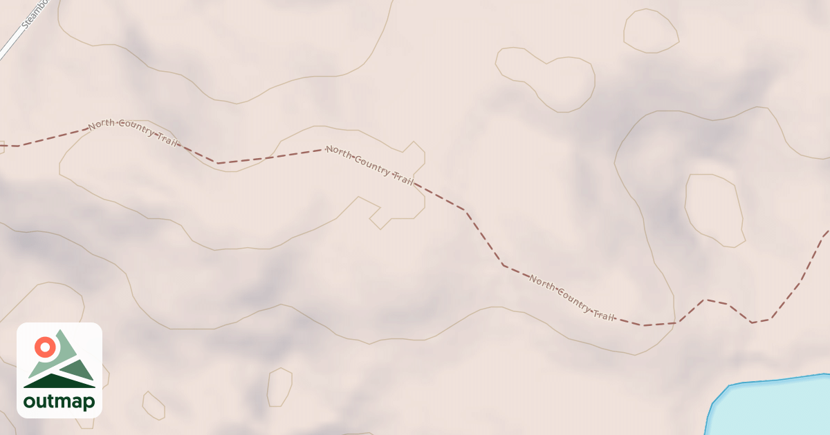 Map of Martineau Recreational Trails