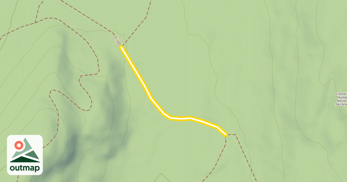 Map of Big Baldy