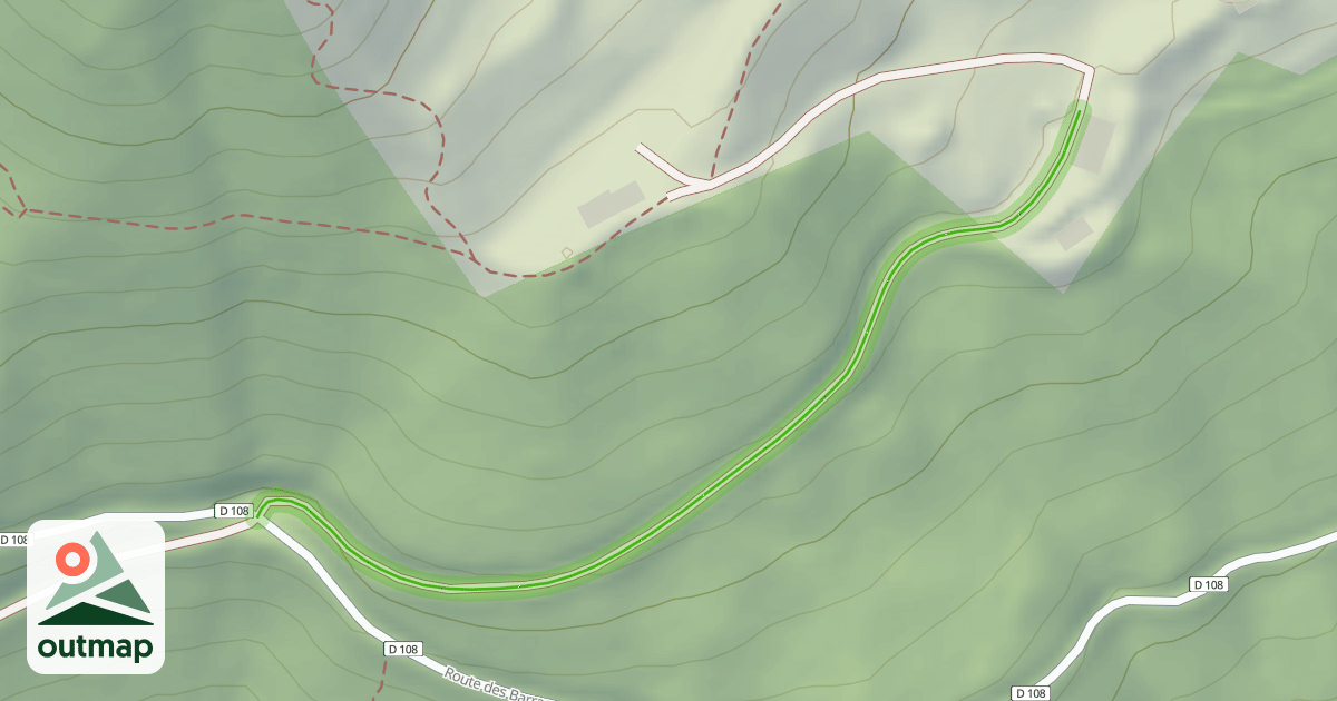 Map of Les Côtes
