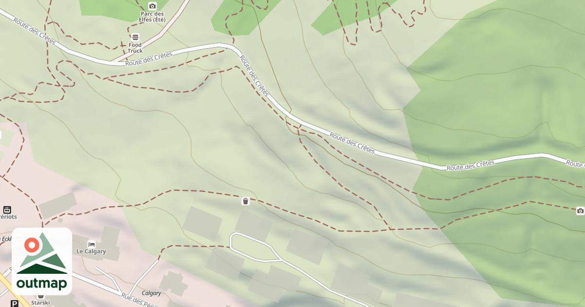 Map of Mountain Twister