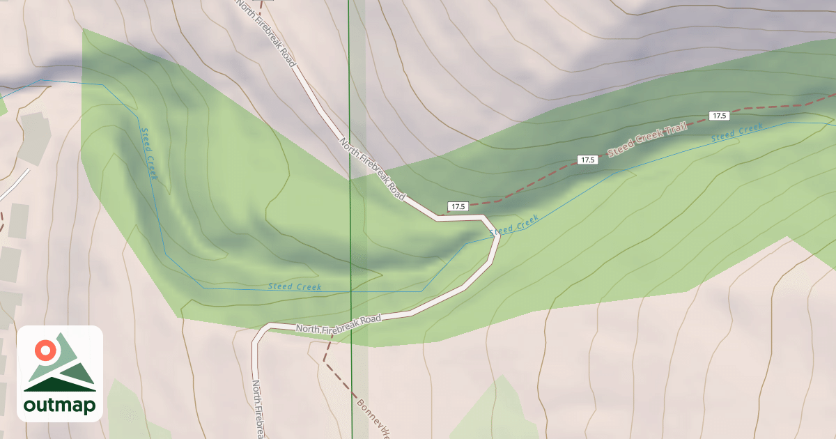 Map of NORTH FIREBREAK