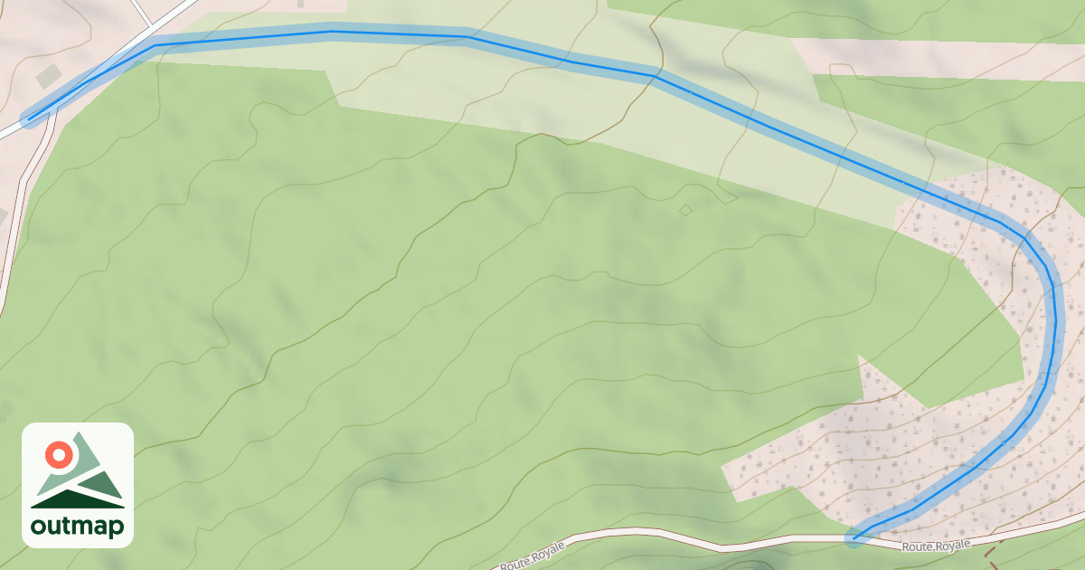 Map of Les Egravines