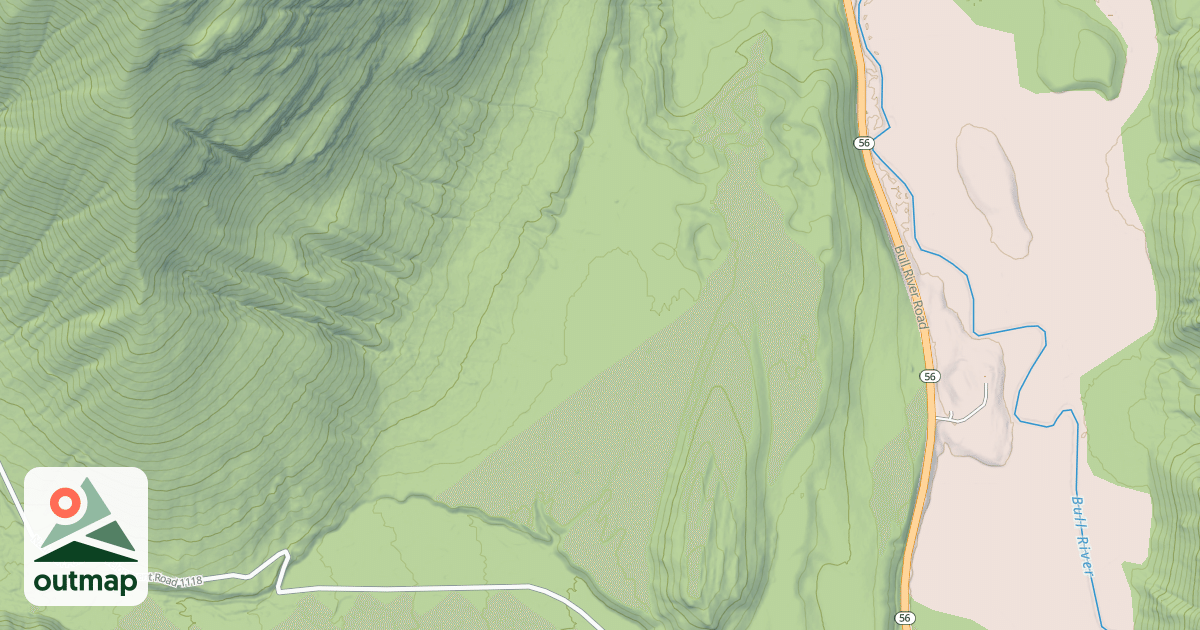 Map of DRY CREEK A