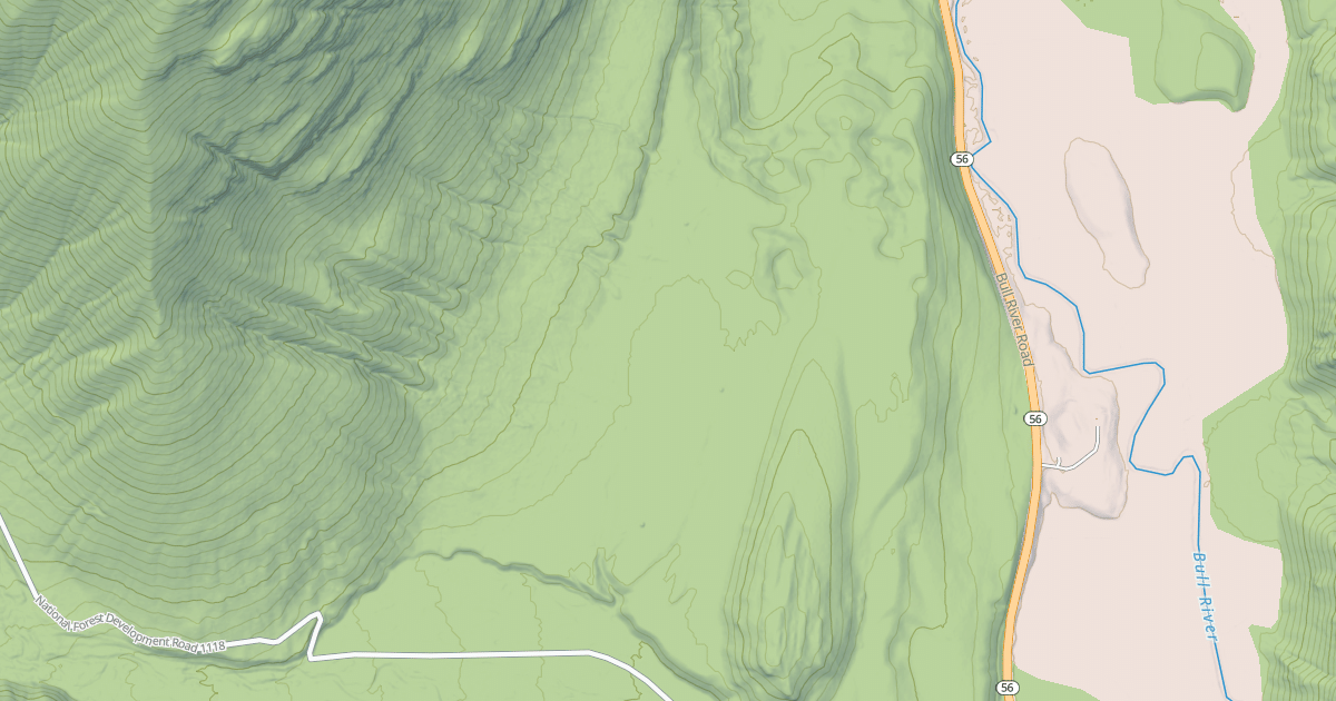Map preview of DRY CREEK A