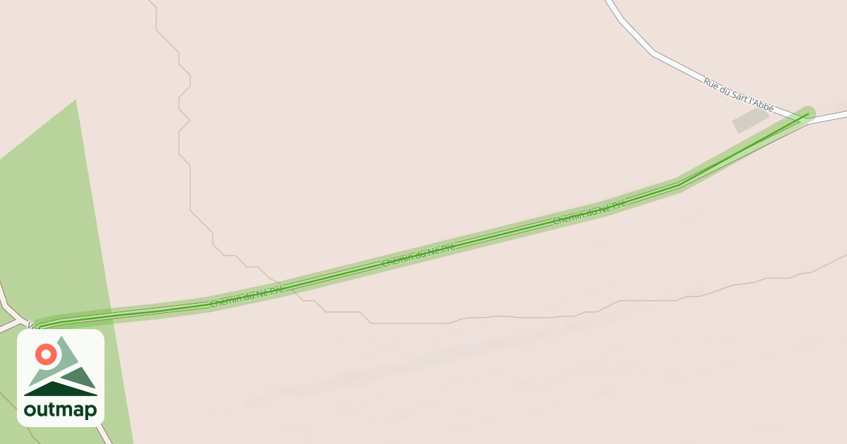 Map of Chemin du Né Pré