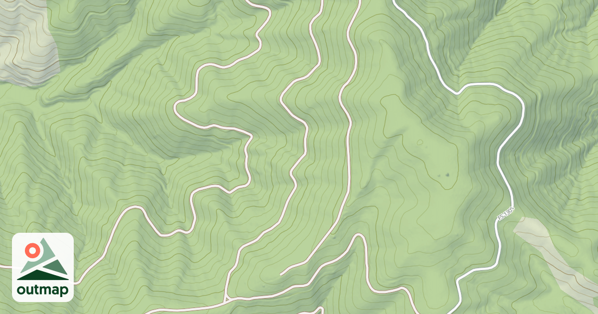 Map of (FDR) DEER MTN ALTERNATE
