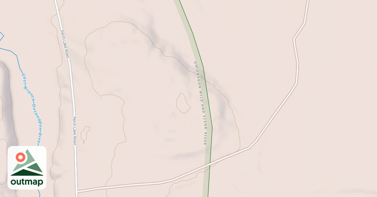 Map of USFS Motor Vehicle Use Map Trails 24417