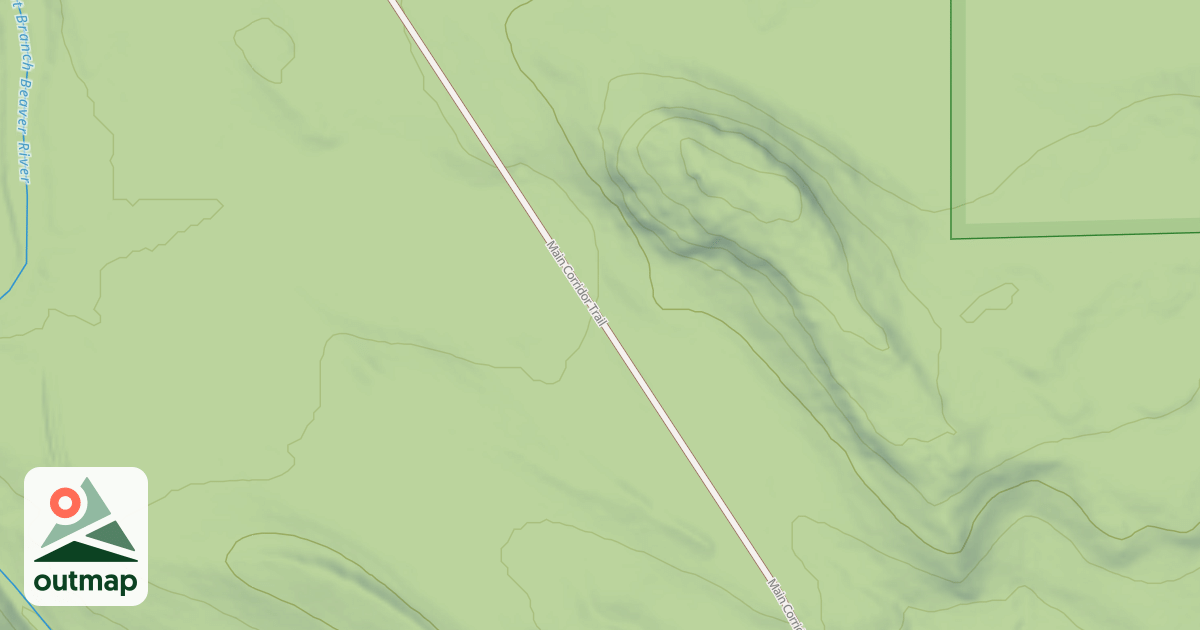 Map of Red Dot Trail