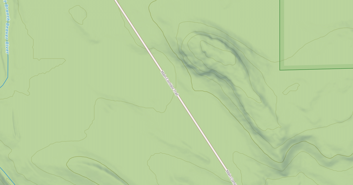 Map preview of Red Dot Trail